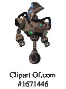 Robot Clipart #1671446 by Leo Blanchette