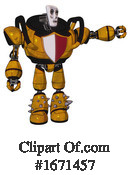 Robot Clipart #1671457 by Leo Blanchette