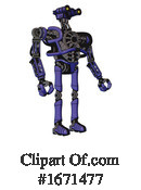 Robot Clipart #1671477 by Leo Blanchette