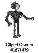 Robot Clipart #1671479 by Leo Blanchette