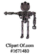 Robot Clipart #1671480 by Leo Blanchette