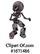 Robot Clipart #1671486 by Leo Blanchette