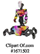 Robot Clipart #1671502 by Leo Blanchette