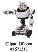 Robot Clipart #1671511 by Leo Blanchette