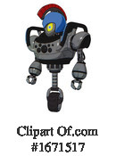 Robot Clipart #1671517 by Leo Blanchette