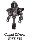 Robot Clipart #1671518 by Leo Blanchette