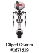 Robot Clipart #1671519 by Leo Blanchette