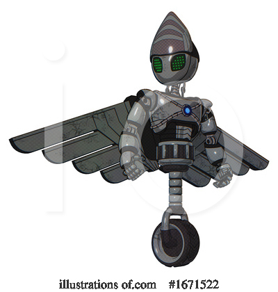 Royalty-Free (RF) Robot Clipart Illustration by Leo Blanchette - Stock Sample #1671522