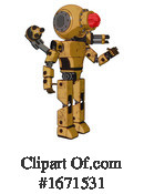 Robot Clipart #1671531 by Leo Blanchette