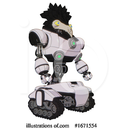 Royalty-Free (RF) Robot Clipart Illustration by Leo Blanchette - Stock Sample #1671554