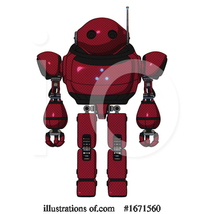 Royalty-Free (RF) Robot Clipart Illustration by Leo Blanchette - Stock Sample #1671560