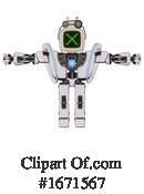 Robot Clipart #1671567 by Leo Blanchette