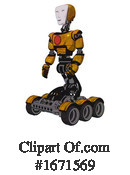 Robot Clipart #1671569 by Leo Blanchette