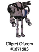 Robot Clipart #1671583 by Leo Blanchette