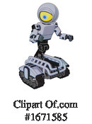 Robot Clipart #1671585 by Leo Blanchette