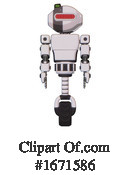 Robot Clipart #1671586 by Leo Blanchette
