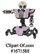 Robot Clipart #1671588 by Leo Blanchette