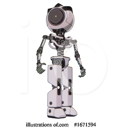 Royalty-Free (RF) Robot Clipart Illustration by Leo Blanchette - Stock Sample #1671594
