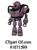 Robot Clipart #1671599 by Leo Blanchette