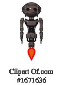 Robot Clipart #1671636 by Leo Blanchette