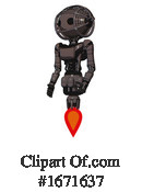 Robot Clipart #1671637 by Leo Blanchette