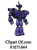 Robot Clipart #1671644 by Leo Blanchette