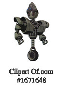Robot Clipart #1671648 by Leo Blanchette