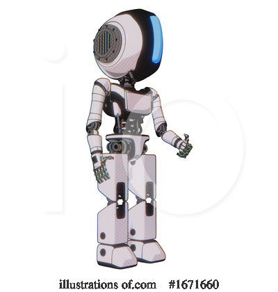 Royalty-Free (RF) Robot Clipart Illustration by Leo Blanchette - Stock Sample #1671660