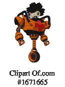 Robot Clipart #1671665 by Leo Blanchette