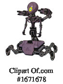 Robot Clipart #1671678 by Leo Blanchette