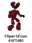 Robot Clipart #1671680 by Leo Blanchette