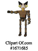 Robot Clipart #1671685 by Leo Blanchette