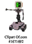 Robot Clipart #1671692 by Leo Blanchette