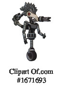 Robot Clipart #1671693 by Leo Blanchette
