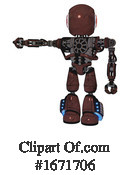 Robot Clipart #1671706 by Leo Blanchette