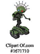 Robot Clipart #1671710 by Leo Blanchette