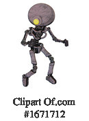 Robot Clipart #1671712 by Leo Blanchette