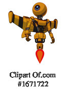 Robot Clipart #1671722 by Leo Blanchette