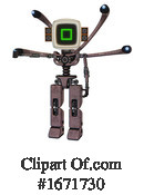 Robot Clipart #1671730 by Leo Blanchette