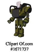 Robot Clipart #1671737 by Leo Blanchette