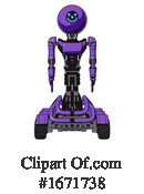 Robot Clipart #1671738 by Leo Blanchette