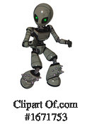 Robot Clipart #1671753 by Leo Blanchette