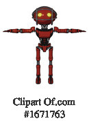 Robot Clipart #1671763 by Leo Blanchette
