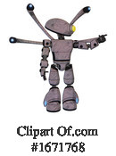 Robot Clipart #1671768 by Leo Blanchette