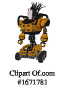 Robot Clipart #1671781 by Leo Blanchette