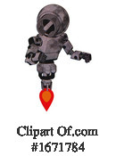 Robot Clipart #1671784 by Leo Blanchette