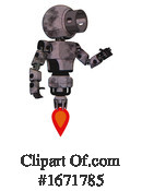 Robot Clipart #1671785 by Leo Blanchette