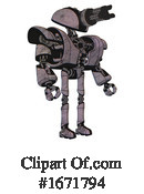 Robot Clipart #1671794 by Leo Blanchette