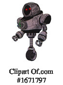 Robot Clipart #1671797 by Leo Blanchette