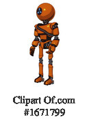 Robot Clipart #1671799 by Leo Blanchette